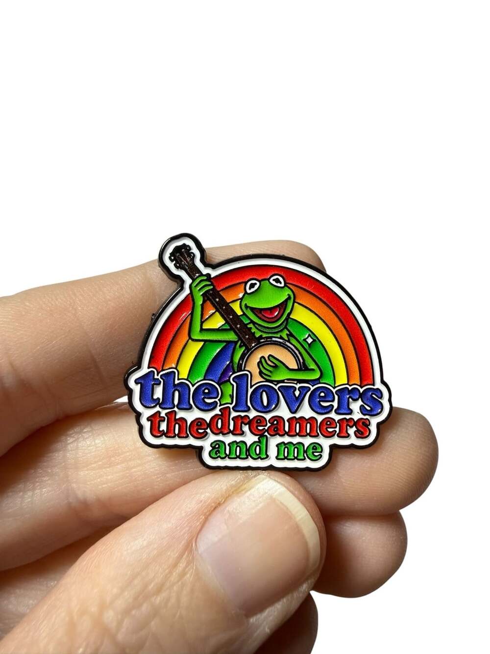Muppets Kermit The Frog The Lovers The Dreamers And Me Enamel Pin
